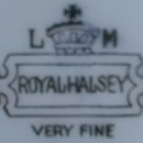 L.M. Royal Halsey very fine china cup & saucer set - Picture 8 of 10